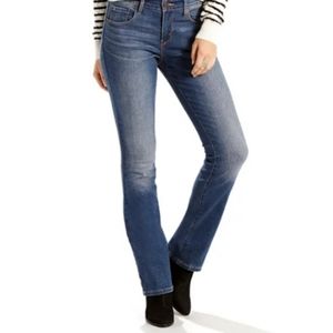 Levi's 515 Nouveau Bootcut Low Rise Jeans